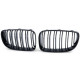 Body kitek és vizuális kiegészítők RACES hűtőrács (Double Bar Performance) BMW E81 E82 E87 E88 LCI-hez, fényes | race-shop.hu