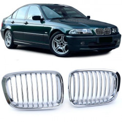 RACES hűtőrács (Performance) BMW 3 Series E46 Sedan Touring 98-01-hez, króm