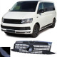 Body kitek és vizuális kiegészítők hűtőrács fényes Fekete VW T6 Bus Transporter 15-19 | race-shop.hu