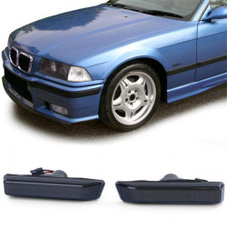 LED oldalsó ívek Fekete füstszínű Pár BMW 3 Series E36 96-00 X5 E53 00-07
