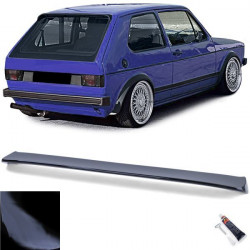 tetőspoiler, hátsó spoiler GTI fényes Fekete VW Golf 1 74-85