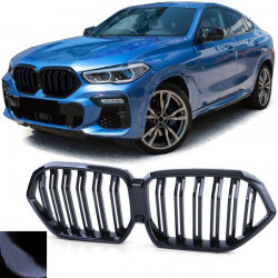 Sport hűtőrács dupla ív performance fényes BMW X6 G06 19-től