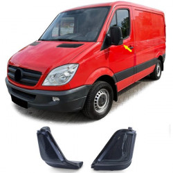 RACES visszapillantó tükör irányjelzők Mercedes Sprinter Crafter 06-hoz, fekete-füstös