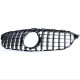 Body kitek és vizuális kiegészítők RACES hűtőrács (Sport) Mercedes C Class W205 S205 14-18-hoz, fényes fekete | race-shop.hu