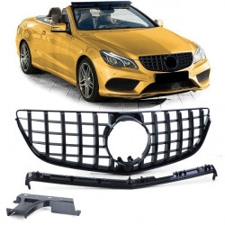 Sport hűtőrács fényes Fekete Mercedes E Convertible A207 Coupe C207 13-17