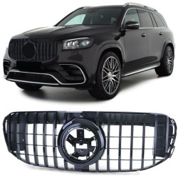 Sport hűtőrács fényes Fekete Mercedes GLS X167 19-től