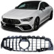 Body kitek és vizuális kiegészítők Sport hűtőrács PDC fényes Fekete Króm Mercedes CLA C118 19-től | race-shop.hu