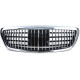 Body kitek és vizuális kiegészítők Sport hűtőrács MB Króm Mercedes S Class W222 Night Vision nélkül 13-20 | race-shop.hu