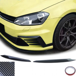 Fényszóró keretek evil eye karbon kinézet VW Golf 7 5G 13-21