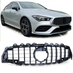 Sport hűtőrács PDC fényes Fekete Mercedes CLA X118 19-től