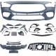 Body kitek és vizuális kiegészítők Sport lökhárító hűtőráccsal fényes Fekete Mercedes CLA X118 19-től | race-shop.hu