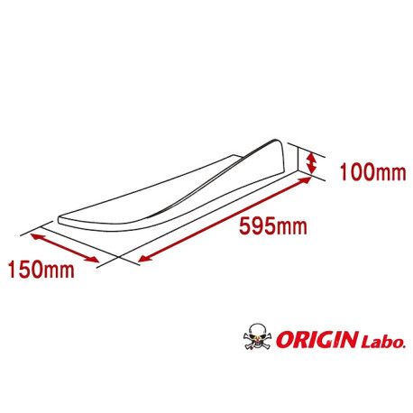 Body kitek és vizuális kiegészítők ORIGIN LABO univerzális canardok, FRP | race-shop.hu