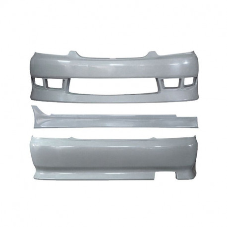 Body kitek és vizuális kiegészítők Vertex stílusú Hátsó lökhárító Toyota Mark II JZX110 | race-shop.hu