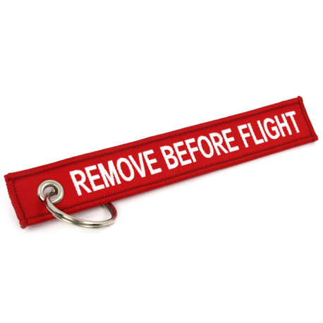 Kulcstartók Jet tag kulcstartó "Remove before flight" | race-shop.hu
