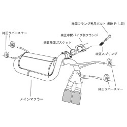 HKS Legamax Hangtompító Mazda MX-5 ND
