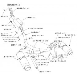 HKS Hi-Power Spec-L II Catback Subaru BRZ
