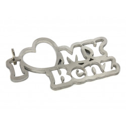 I love my Benz kulcstartó - rozsdamentes acél
