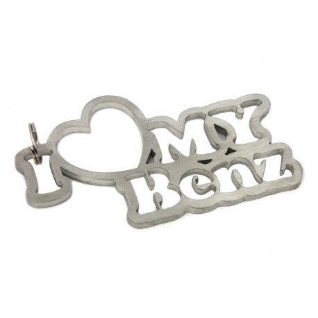 Kulcstartók I love my Benz kulcstartó - rozsdamentes acél | race-shop.hu