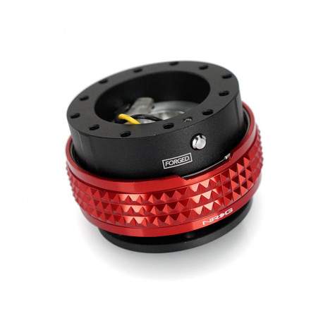 Univerzális és lekapcsolható agyak NRG GEN 2.1 gyorskioldó Piramis, fekete/piros | race-shop.hu