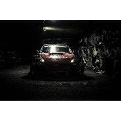 RACES motorháztető szellőzőnyílásokkal Mazda RX-8-hoz, FRP