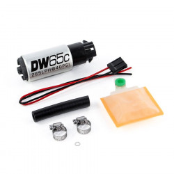 Deatschwerks DW65C 265 L/h E85 üzemanyag-szivattyú, Univerzális telepítő készlet klipszekkel