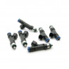 Set of 6 Deatschwerks 525 cc/min injectors for Ford Mustang V6 3.8 & 4.0L (99-04)