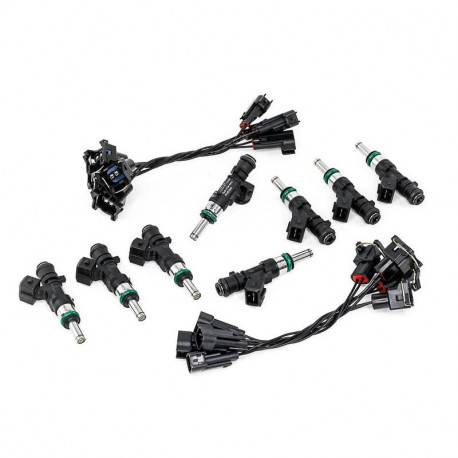 Konkrét típushoz 8 darabos Deatschwerks készlet 1100 cc/min injektorok Dodge Challenger (09-14) | race-shop.hu