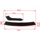 Body kitek és vizuális kiegészítők RACES univerzális első splitter (lapos), fekete | race-shop.hu