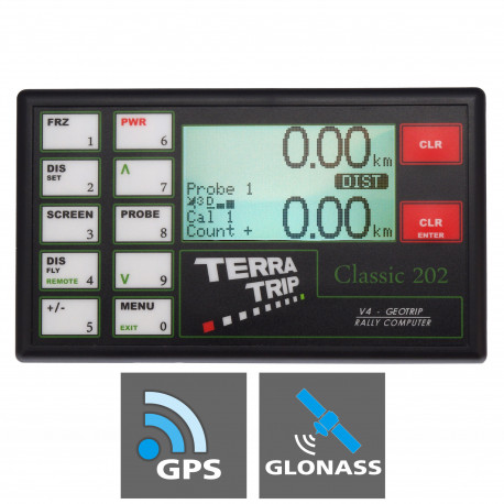 Tripmasterek Terratrip 202 Classic GeoTrip with GPS and GLONASS V4 | race-shop.hu