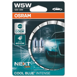 Osram jelzőlámpák COOL BLUE INTENSE (NEXT GEN) W5W (2db)