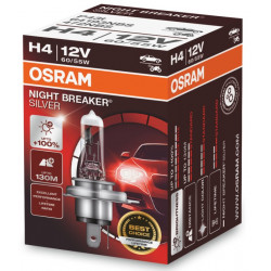 Osram halogén fényszóró lámpák NIGHT BREAKER SILVER H4 (1db)