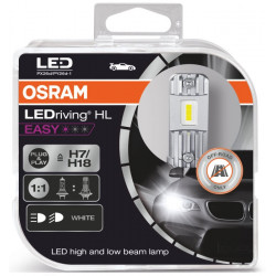 Osram LED távolsági és tompított fényszóró lámpák LEDriving HL EASY H7/H18 (2db)