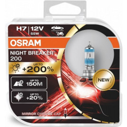 Osram halogén fényszóró lámpák NIGHT BREAKER 200 H7 (2db)