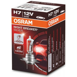 Osram halogén fényszóró lámpák NIGHT BREAKER SILVER H7 (1db)