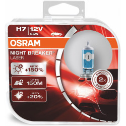 Osram halogén fényszóró lámpák NIGHT BREAKER LASER H7 (2db)
