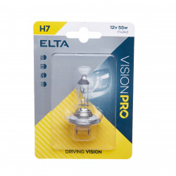 ELTA VISION PRO 12V 55W halogén fényszóró lámpa PX26d H7 hólyagbuborék (1db)