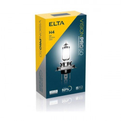 ELTA VISION PRO 50 12V 60/55W halogén fényszórók P43t H4 (2db)