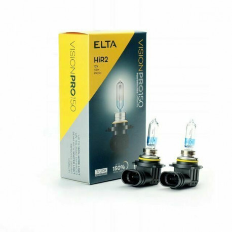 Izzók és xenonlámpák ELTA VISION PRO 150 12V 55W autólámpa izzók PX22d HiR2 (2db) | race-shop.hu