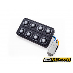 Ecumaster 8 pozíciós CAN billentyűzet
