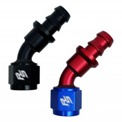 Push lock fiting AN4 45°