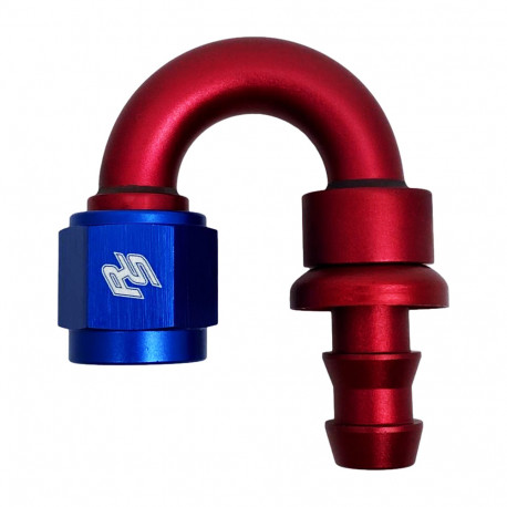 180° Szerelvények Push lock fiting AN4 180° | race-shop.hu