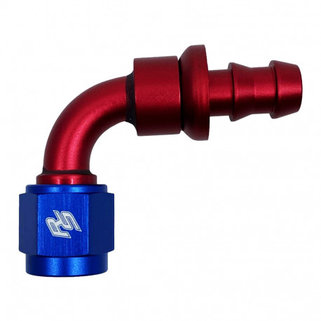 90° Szerelvények Push lock fiting AN8 90° | race-shop.hu