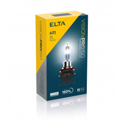 ELTA VISION PRO 150 12V 55W halogén fényszórók PGJ19-2 H11 (2db)