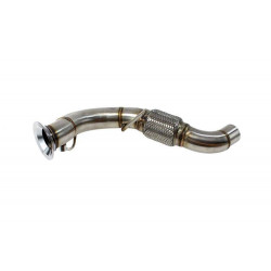 RACES downpipe katalizátor nélkül BMW E60 E61 535D-hez, 68 mm