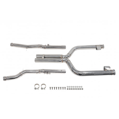 Down pipe, dump pipe Középső cső Mercedes Benz W205 C63S AMG 2015+ | race-shop.hu