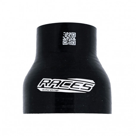 Csökkentő egyenes csatlakozó Szilikon szűkító RACES Silicone, 63mm (2,5") - 80mm (3,15") | race-shop.hu