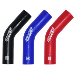 Szilikon cső könyök RACES Silicone 45° - 20mm (0,79") (turbócső)