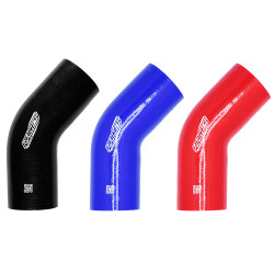 Szilikon cső könyök RACES Silicone 45° - 84mm (3,3") (turbócső)