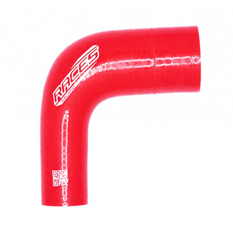 Redukciós könyök 90° Szilikon cső szűkítő könyök RACES Silicone 90° 25mm (1") - 38mm (1,5") (turbócső) | race-shop.hu