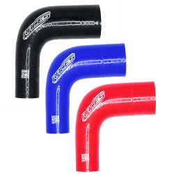 Szilikon cső szűkítő könyök RACES Silicone 90° 15mm (0,59") - 20mm (0,79") (turbócső)